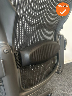 Herman Miller - Aeron - B - zwart voetkruis