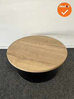 Vergadertafel - Laag model - rond - 120 cm - Bladkleur naar keuze