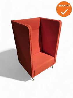 Lande - akoestische fauteuil - Refurbished - Oranje