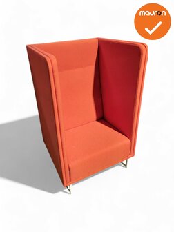 Lande - akoestische fauteuil - Refurbished - Oranje