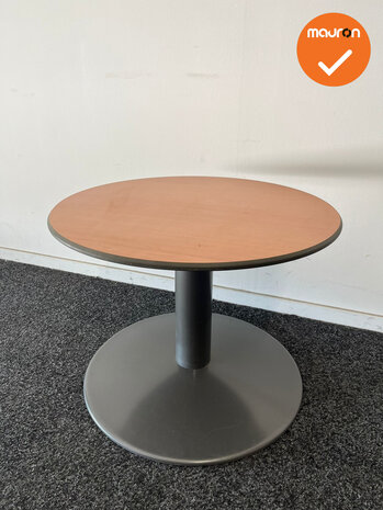 Ahrend - Bijzettafel - rond 60cm - Beuken Trespa Volkern