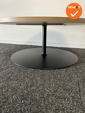 Vergadertafel - Laag model - rond - 120 cm - Bladkleur naar keuze