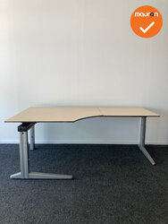 Ahrend Essa hoekbureau - 200x120 - Zelf samenstellen - Hoek Links - Ahorn Trespa