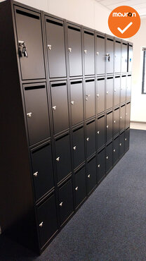 Lockerkast - 198x180x50- 24 lockers - Inclusief sleutels